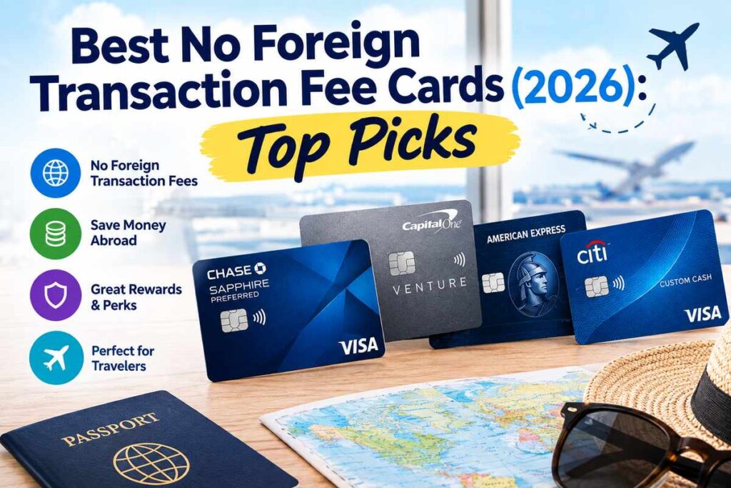 Best no foreign transaction fee cards (2026)