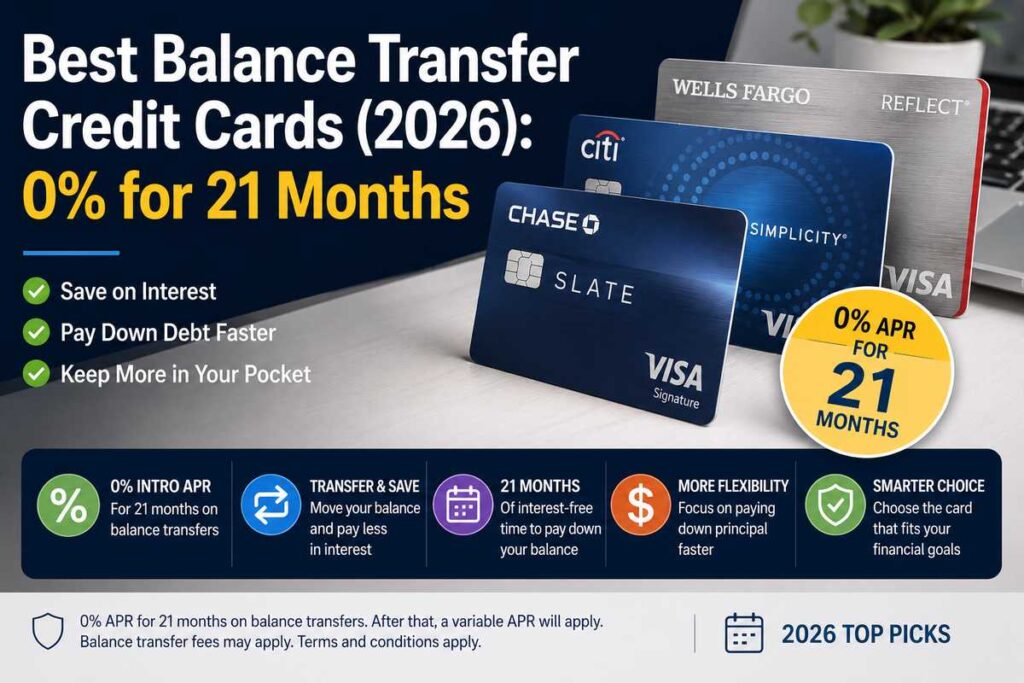 Best balance transfer credit cards (2026)